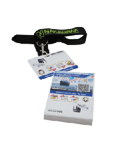 Nakagawa Visitor badges C34 EM6T 54x86EL
